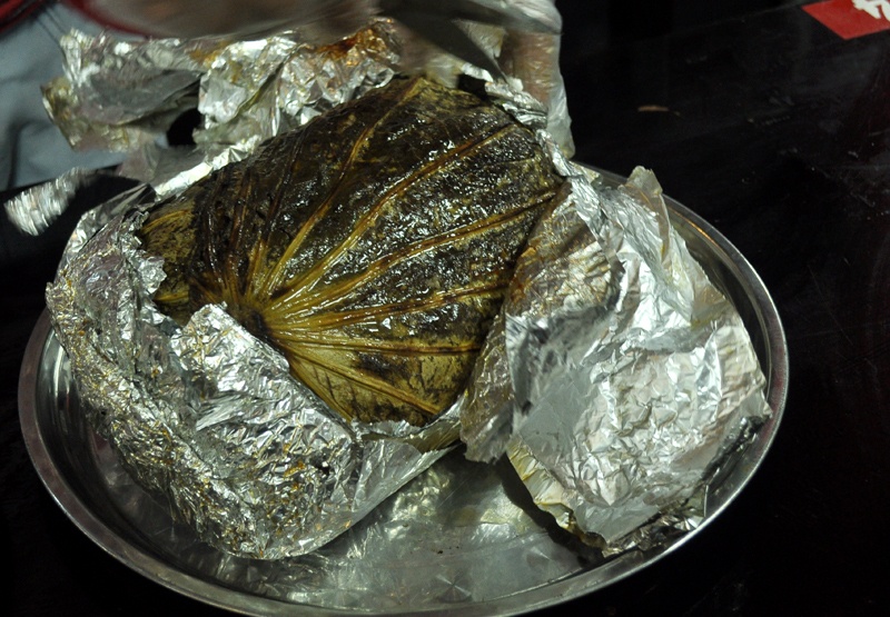 vien xoi ga boc la sen anh 2